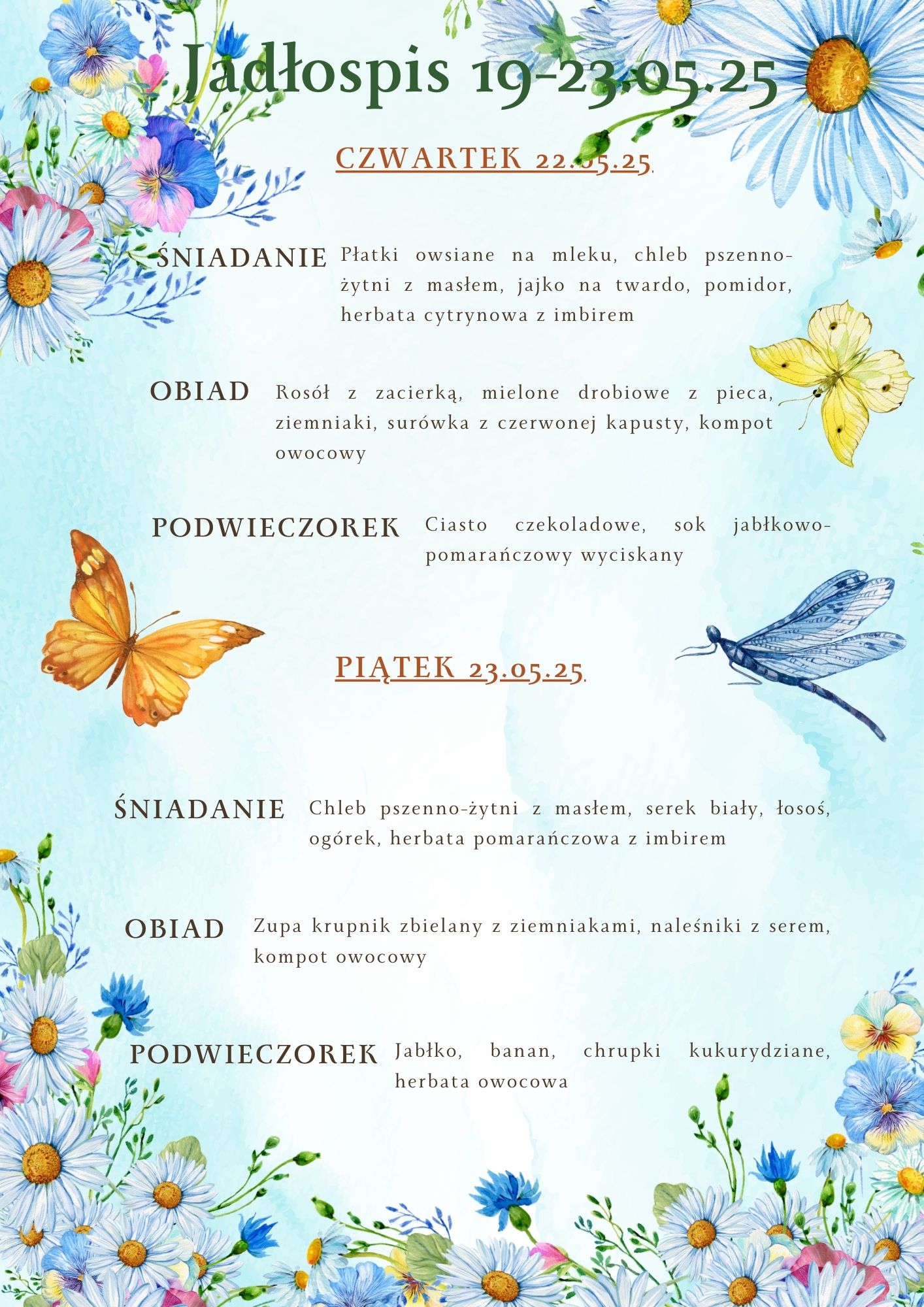 Jadłospis 19 23.05.252